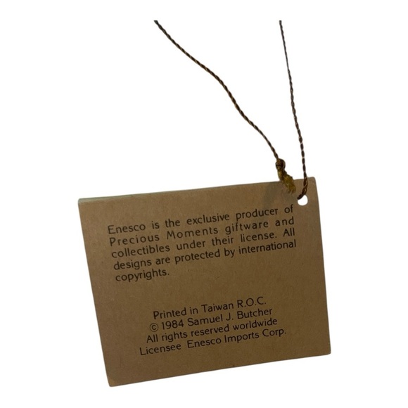 Precious Moments “To Tell The 🦷 Your Special” 1987 Samuel Butcher - Picture 10 of 11